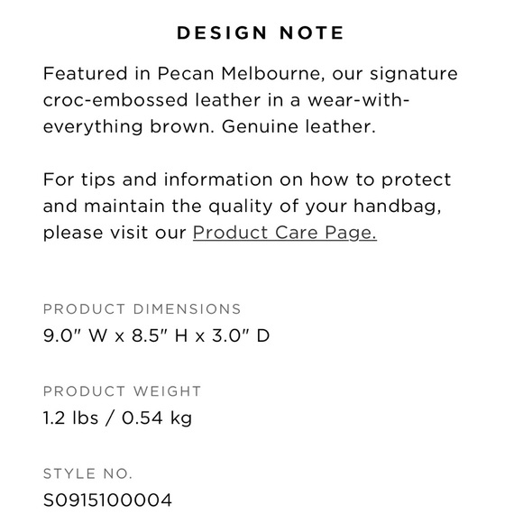 NEW! Brahmin Mini Camila In Pecan Color - Picture 12 of 14